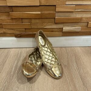 Michael Kors Gold Women's ballet Flats